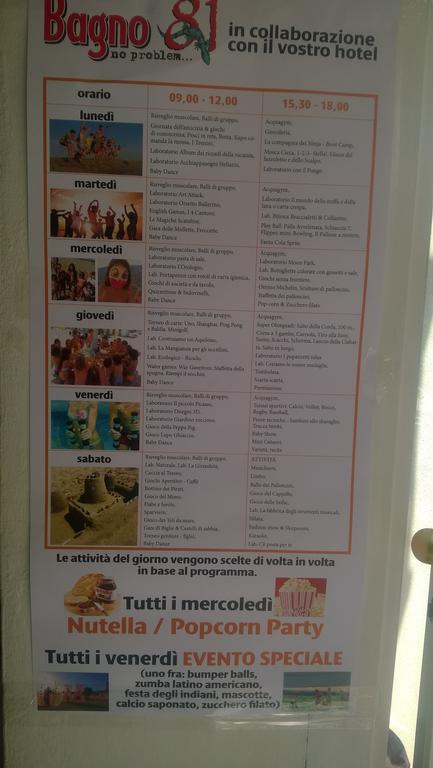 Albergo Maria Gabriella Rimini Kültér fotó